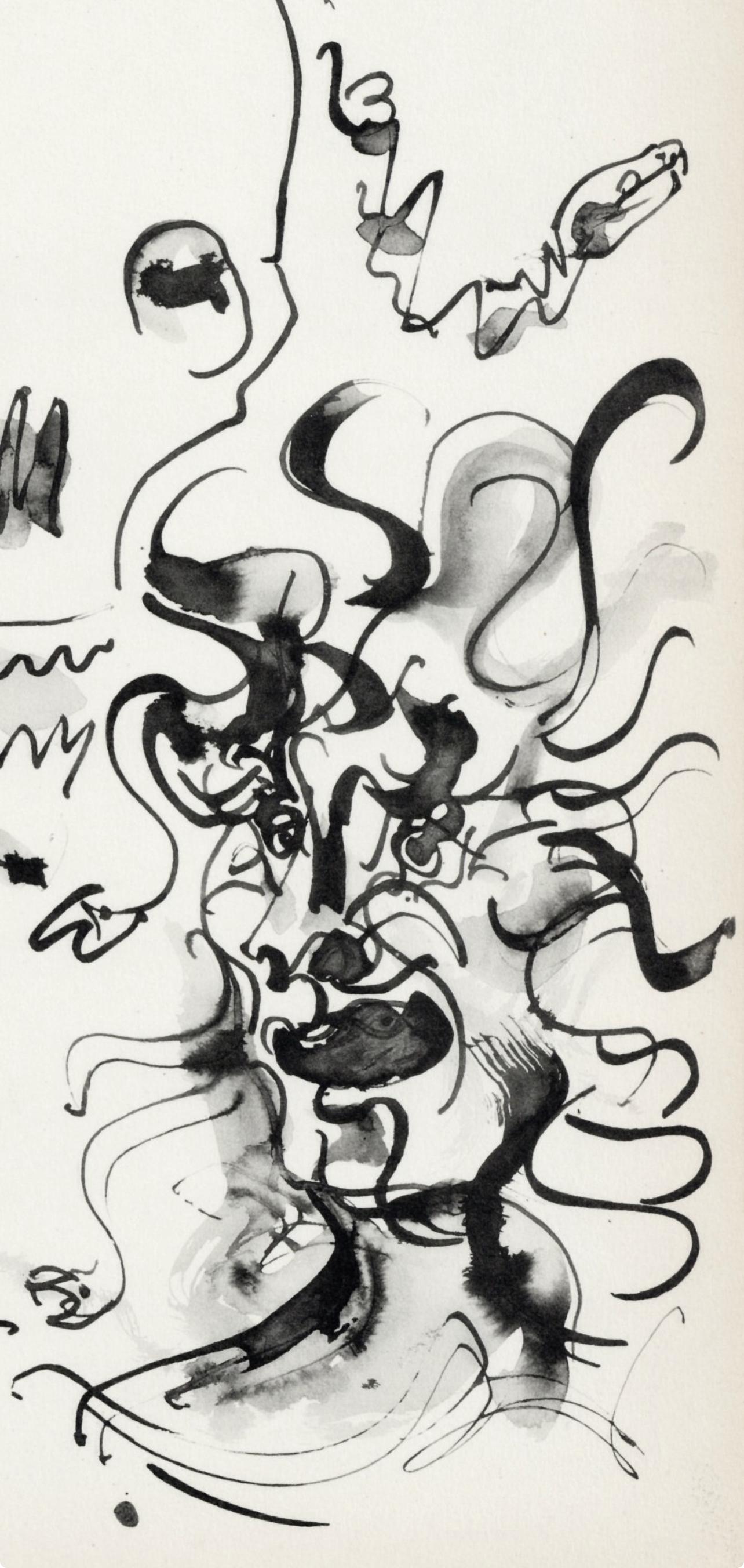Picasso, Composition (Cramer 84), Picasso en marge du Buffon (after) For Sale 1