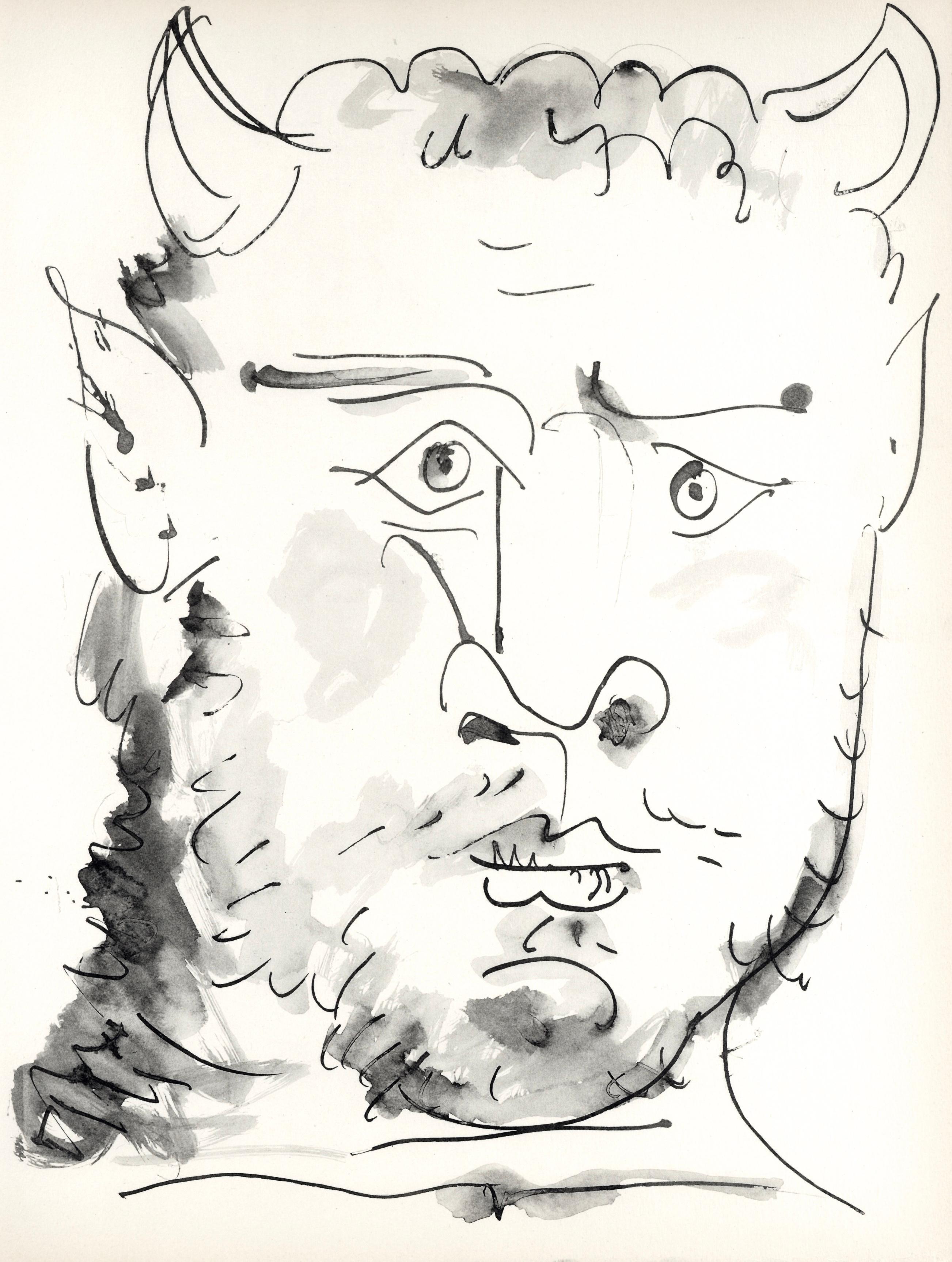 Picasso, Composición (Cramer 84), Picasso en marge du Buffon (después)