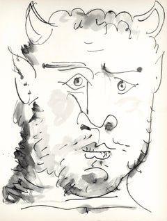 Picasso, Composition (Cramer 84), Picasso en marge du Buffon (after)