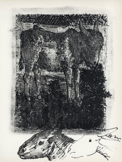 Picasso, Composition (Cramer 84), Picasso en marge du Buffon (after)