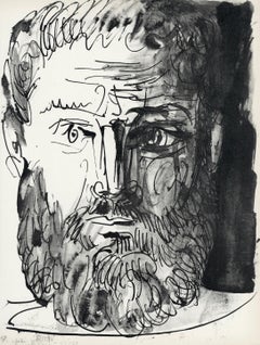 Picasso, Composition (Cramer 84), Picasso en marge du Buffon (après)