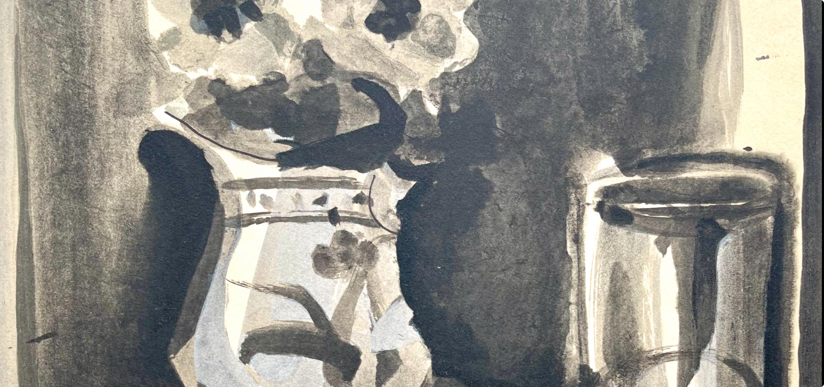 Picasso, Composition (Cramer 88), Dans l'Atelier de Picasso (après) - Print de Pablo Picasso