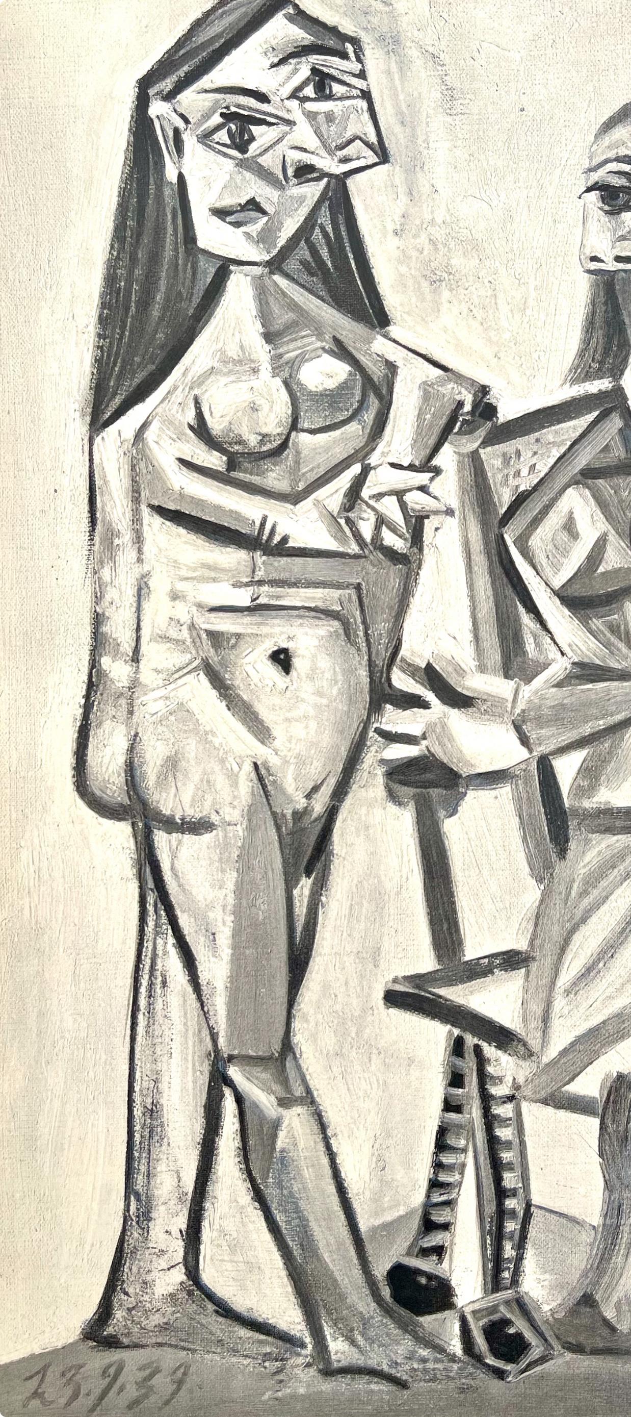 Picasso, Composition (Cramer 88), Dans l'Atelier de Picasso (after) - Print by Pablo Picasso