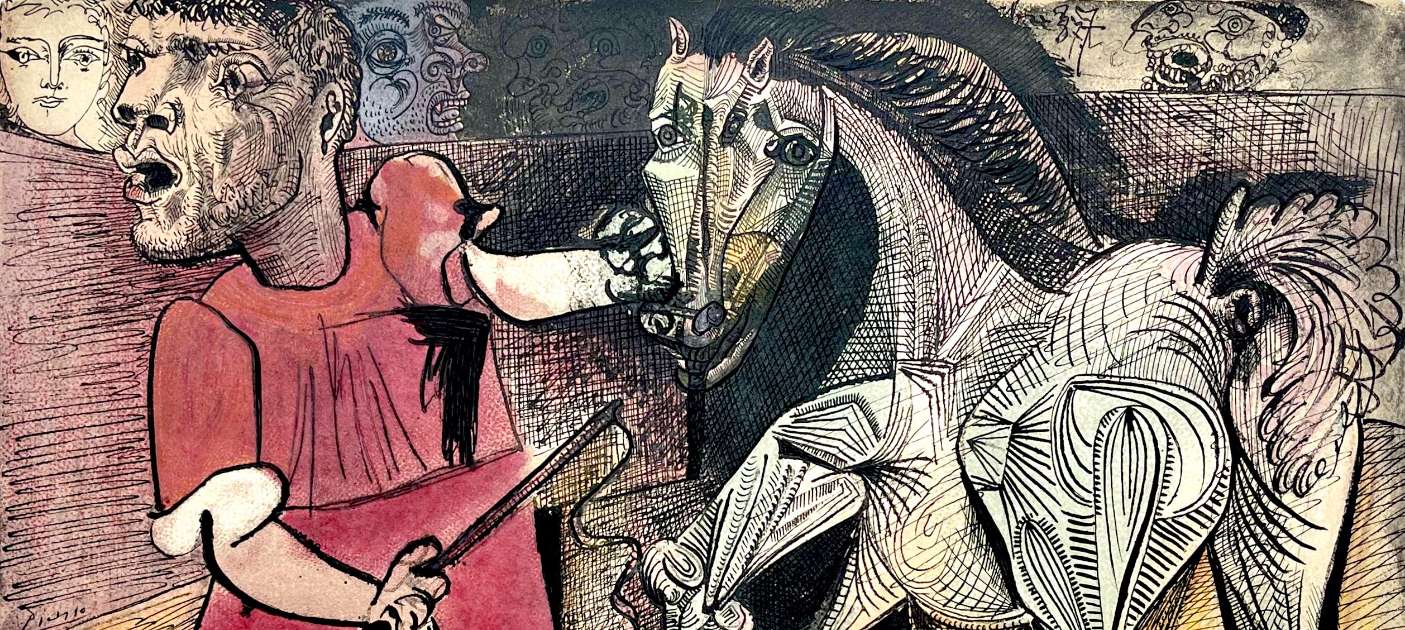 Picasso, Composition (Cramer 88), Dans l'Atelier de Picasso (after) - Print by Pablo Picasso