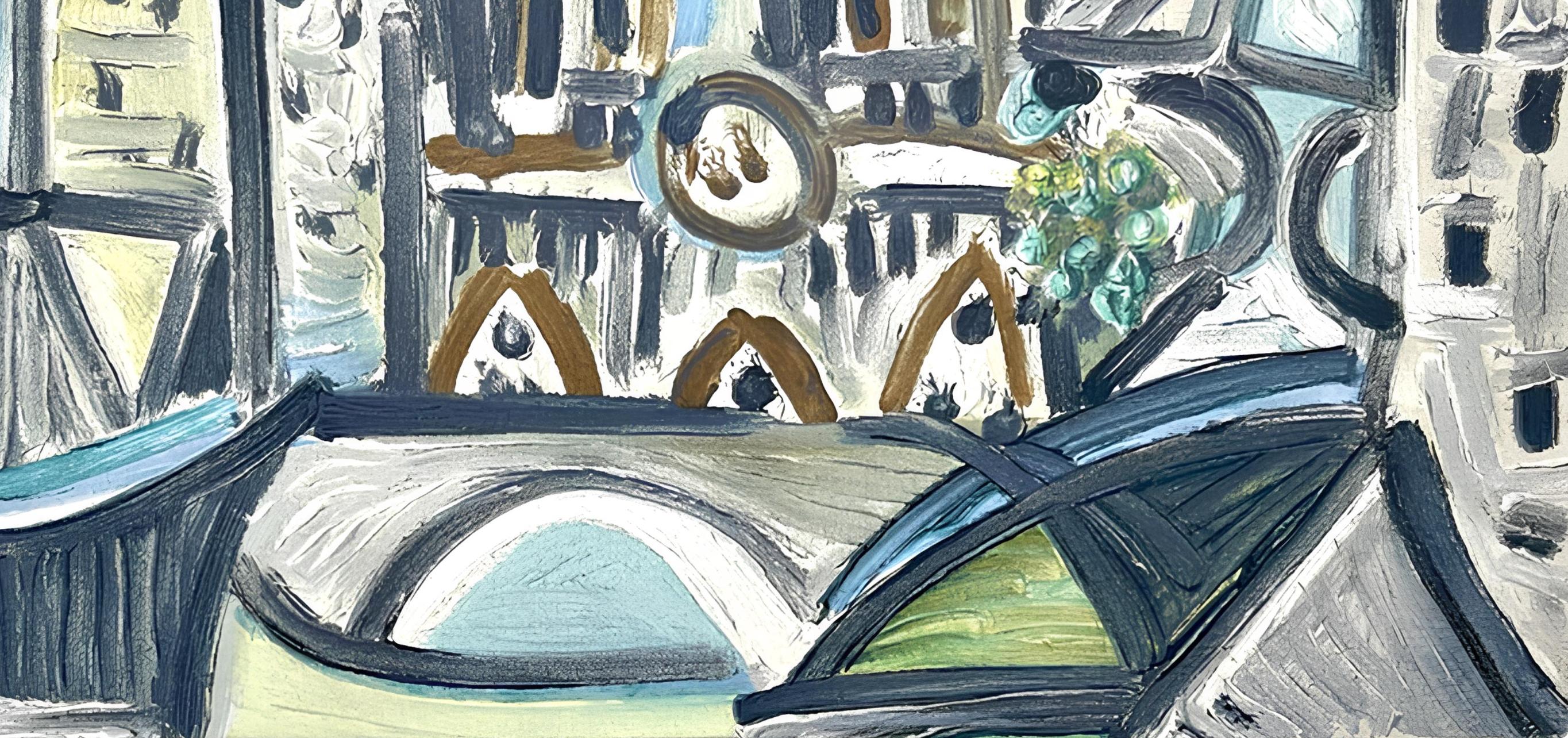 Picasso, Composition (Cramer 88), Dans l'Atelier de Picasso (after) - Modern Print by Pablo Picasso