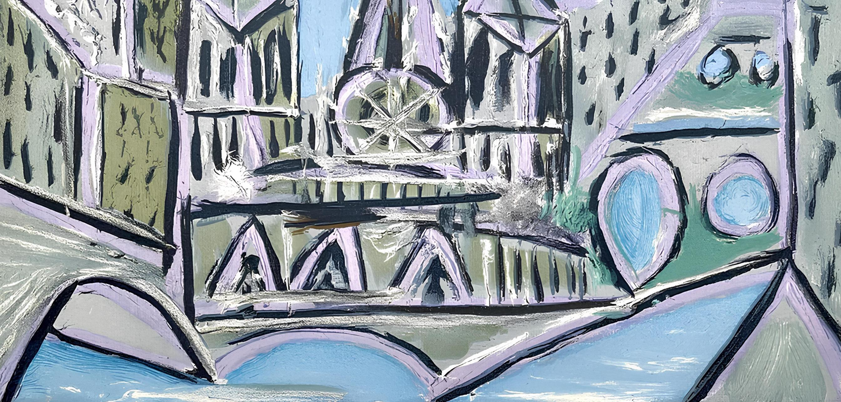 Picasso, Composition (Cramer 88), Dans l'Atelier de Picasso (after) - Modern Print by Pablo Picasso