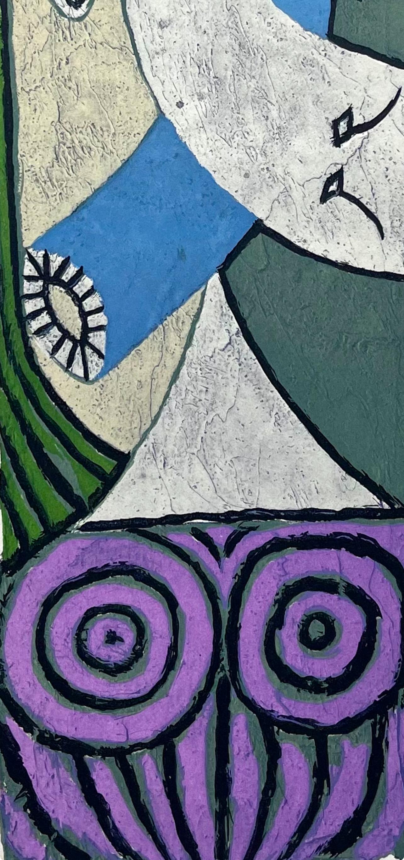 Picasso, Composition (Cramer 88), Dans l'Atelier de Picasso (after) - Modern Print by Pablo Picasso