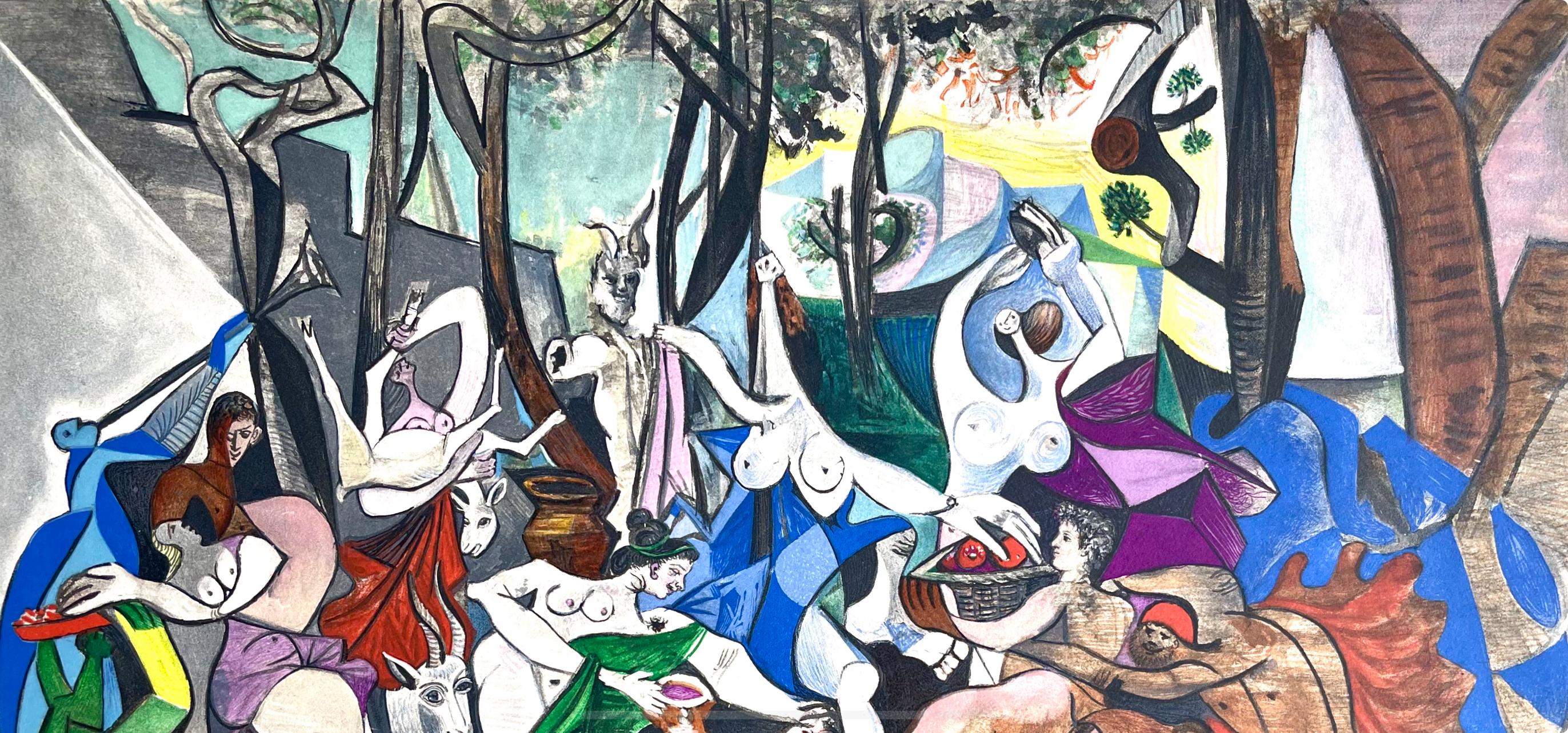 Picasso, Composition (Cramer 88), Dans l'Atelier de Picasso (after) - Modern Print by Pablo Picasso