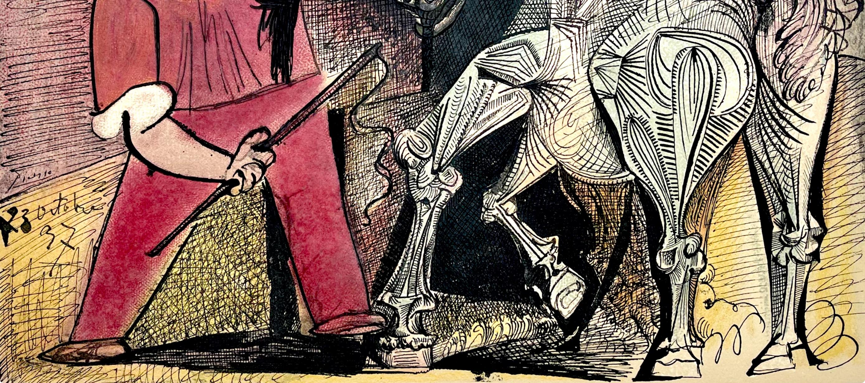 Picasso, Composition (Cramer 88), Dans l'Atelier de Picasso (after) - Modern Print by Pablo Picasso