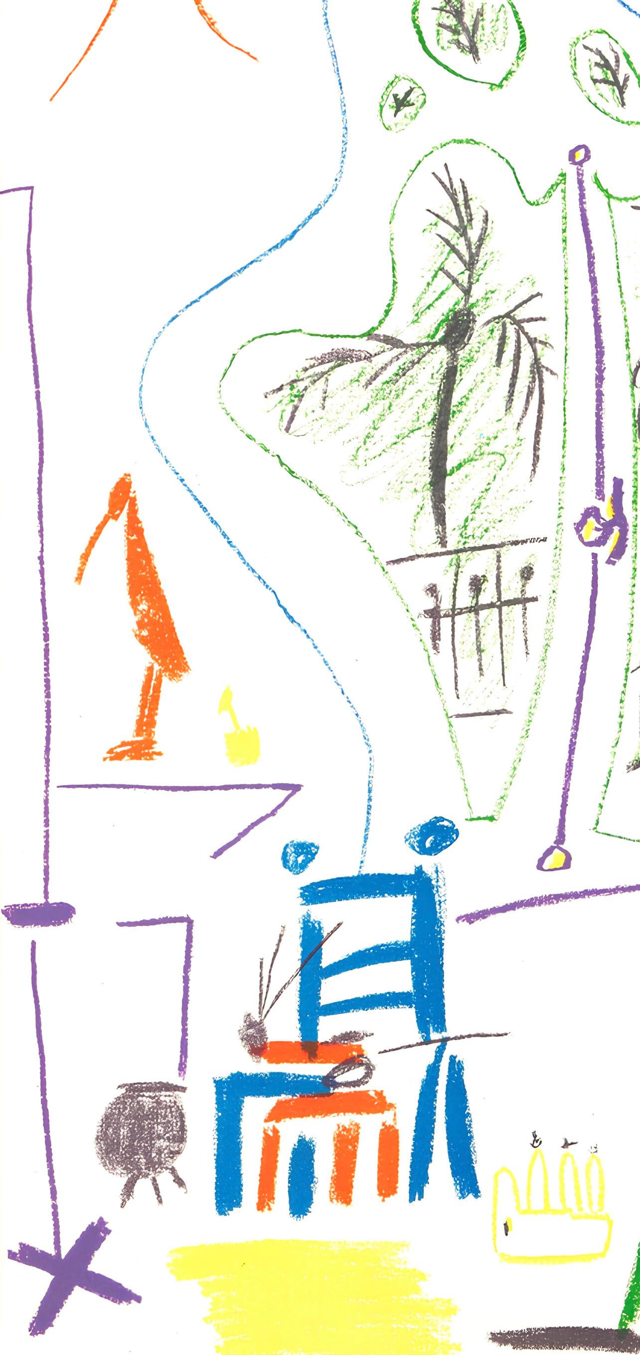 Picasso, Composition (Cramer 88), Dans l'Atelier de Picasso (after) - Modern Print by Pablo Picasso