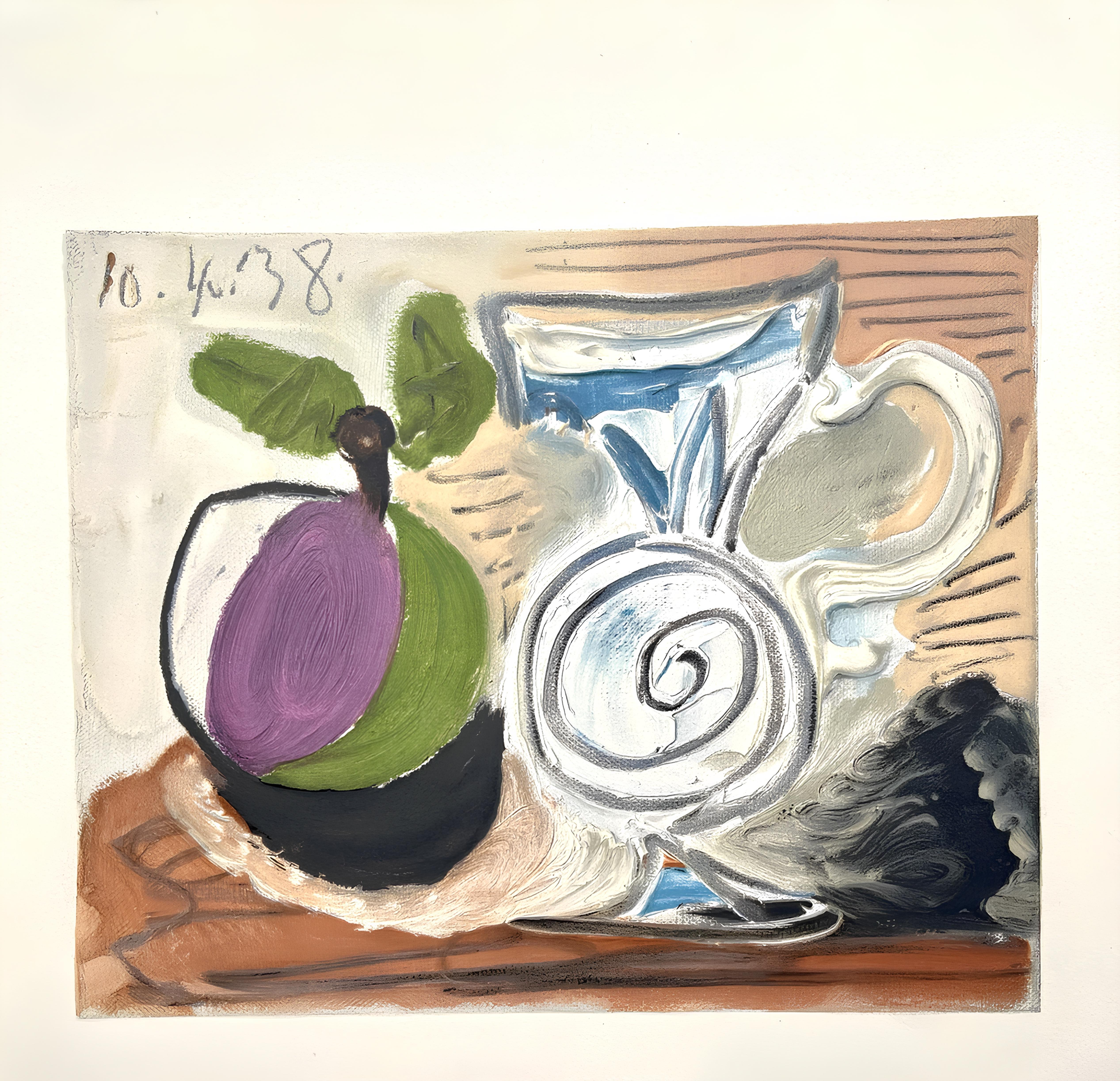 Lithograph on vélin d'Arches à la forme savoir paper. Unsigned and unnumbered, as issued. Good condition. Notes: From the volume, Dans l'Atelier de Picasso, 1957. Published by Fernand Mourlot, Paris; printed by Mourlot Frères, Paris, March, 1957.