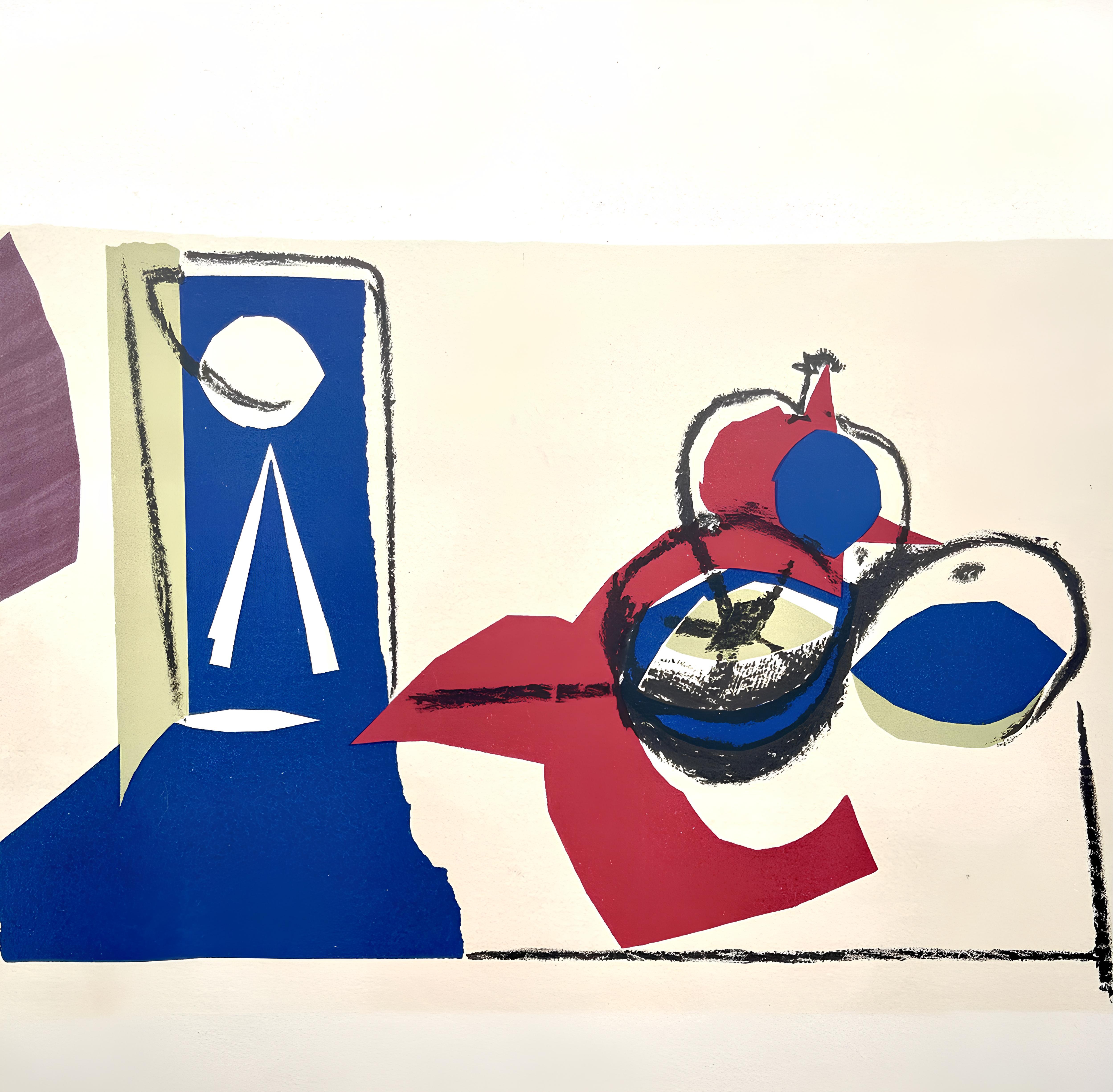 Lithograph on vélin d'Arches à la forme savoir paper. Unsigned and unnumbered, as issued. Good condition. Notes: From the volume, Dans l'Atelier de Picasso, 1957. Published by Fernand Mourlot, Paris; printed by Mourlot Frères, Paris, March, 1957.