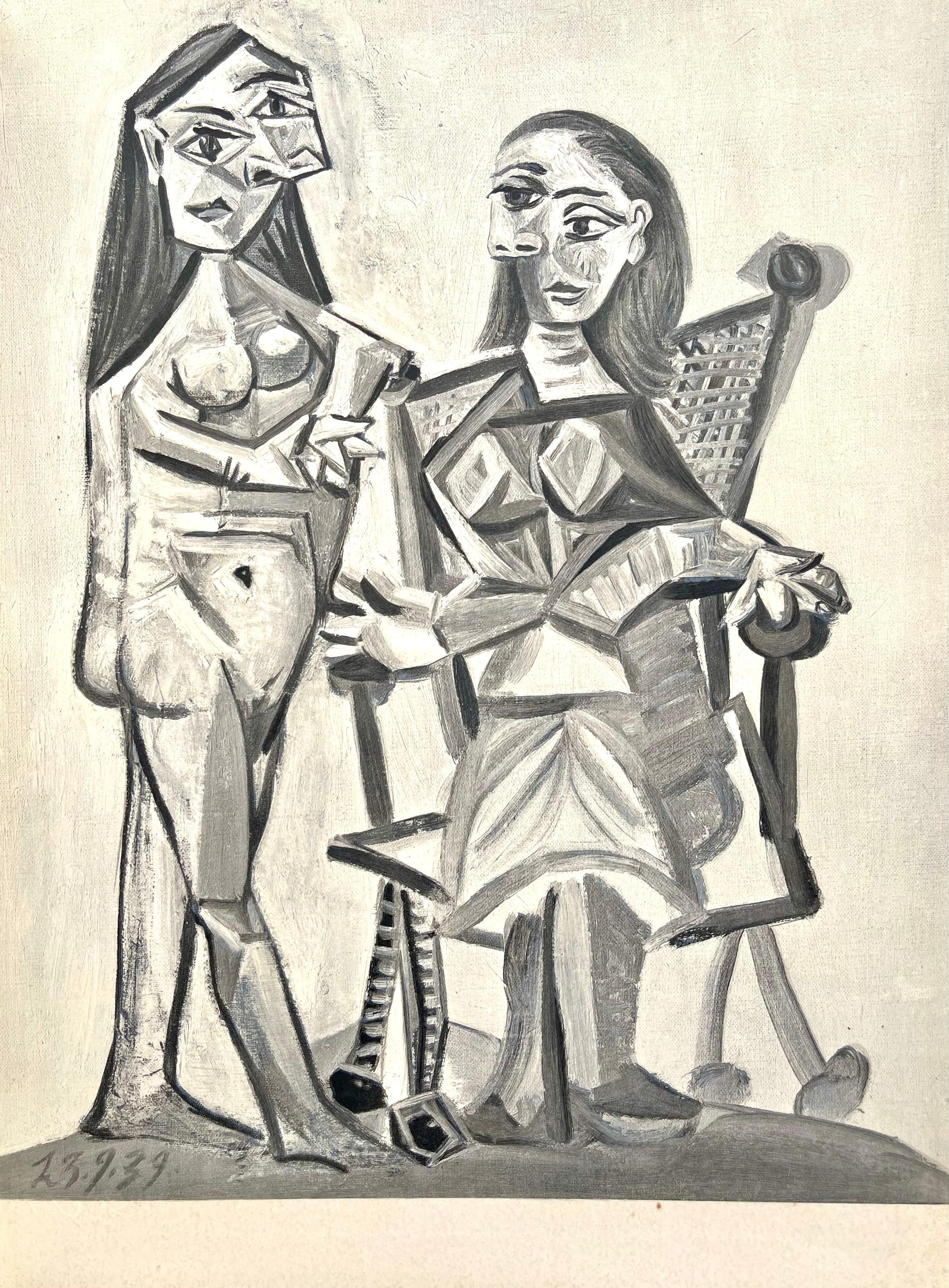 Picasso, Composition (Cramer 88), Dans l'Atelier de Picasso (after) For Sale 1