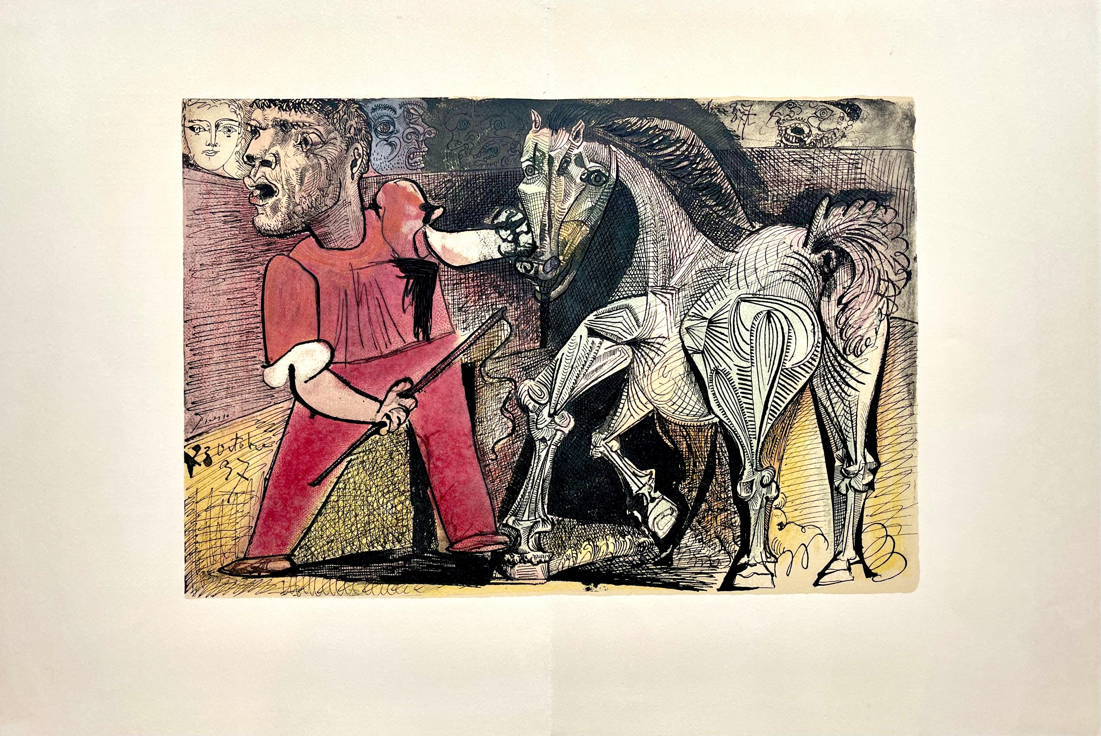 Picasso, Composition (Cramer 88), Dans l'Atelier de Picasso (after) For Sale 1