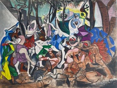 Picasso, Komposition (Cramer 88), Dans l'Atelier de Picasso (nach)