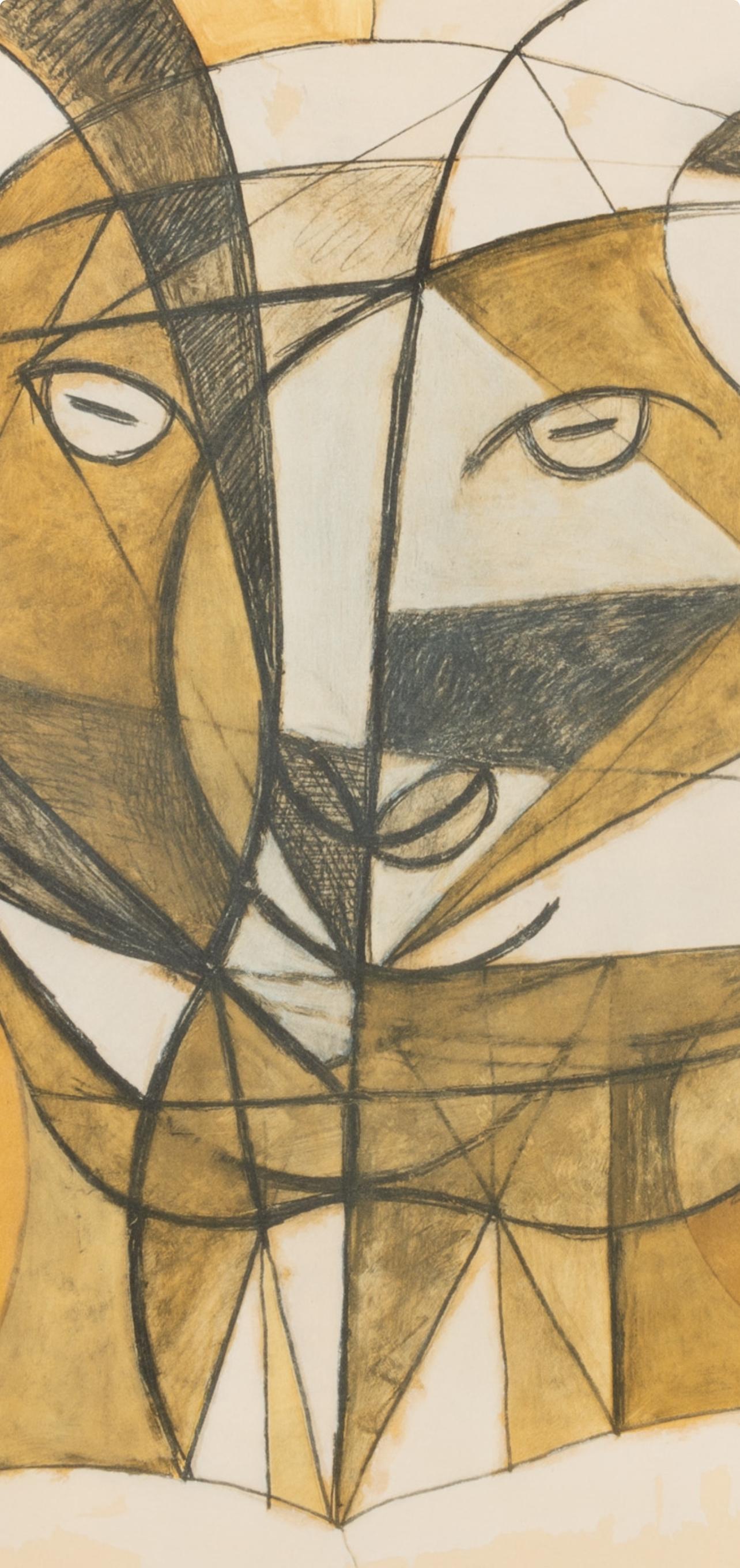 Picasso, Composition, Faunes et Flore d'Antibes (after) - Print by Pablo Picasso