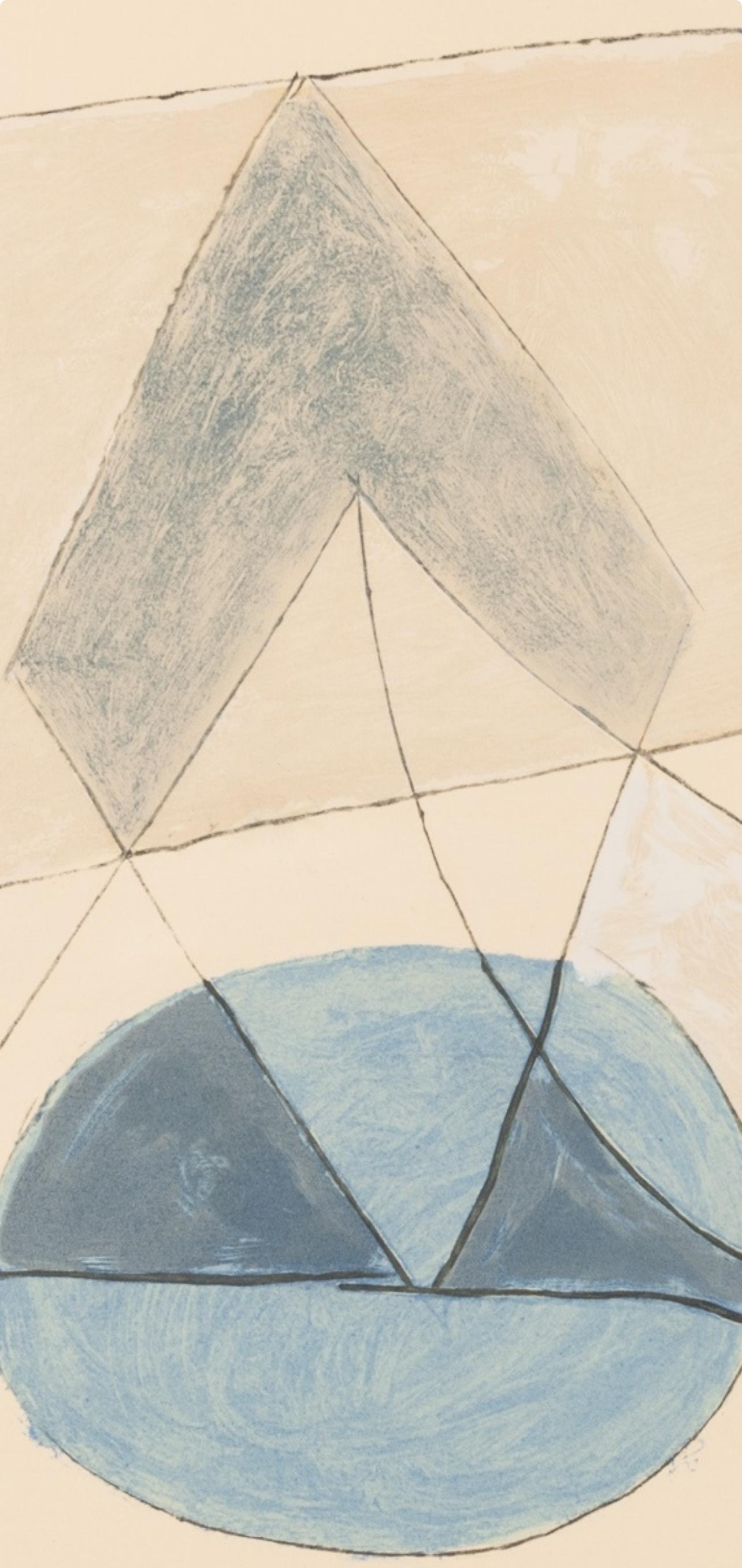 Picasso, Composition, Faunes et Flore d'Antibes (après) - Print de Pablo Picasso