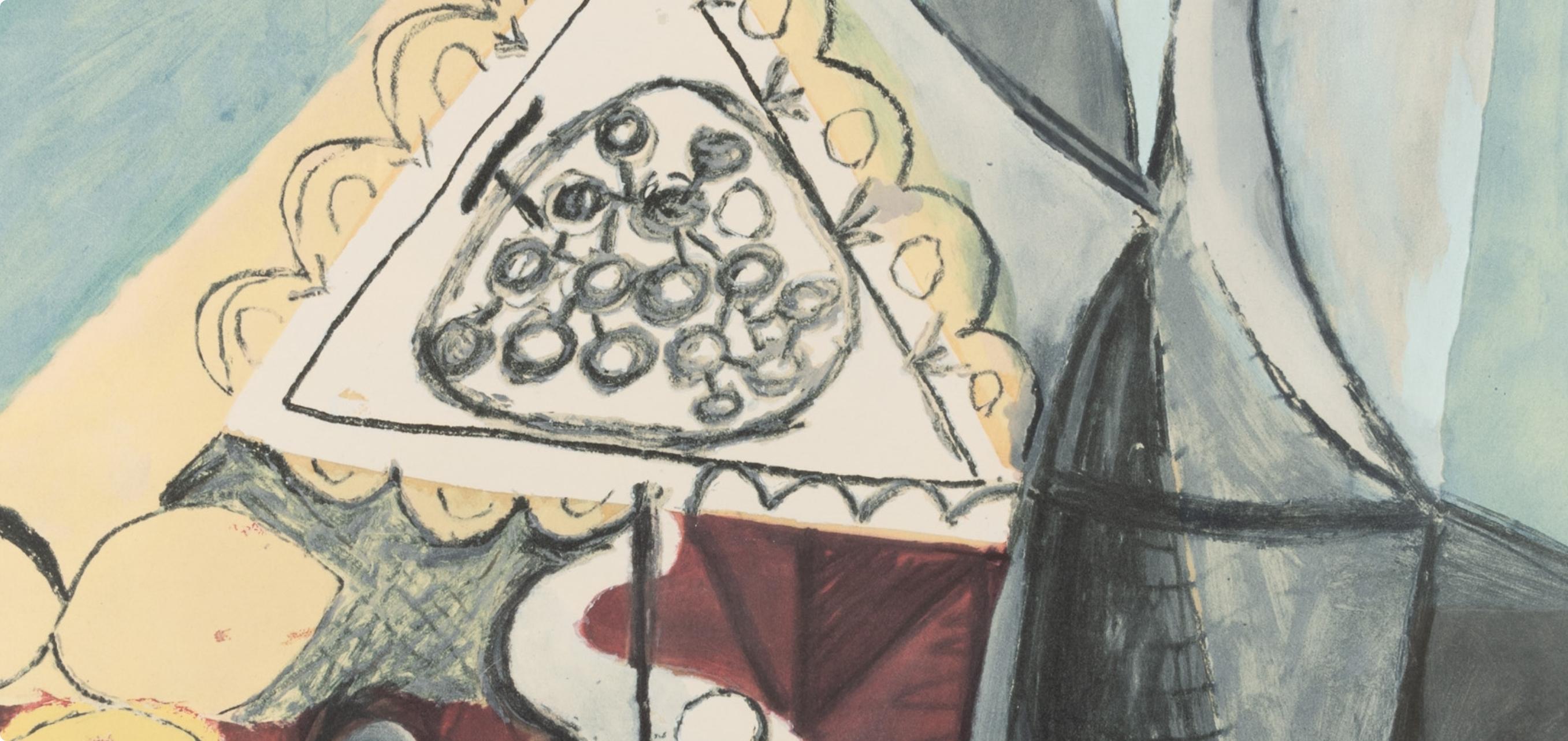 Picasso, Composition, Faunes et Flore d'Antibes (après) - Print de Pablo Picasso