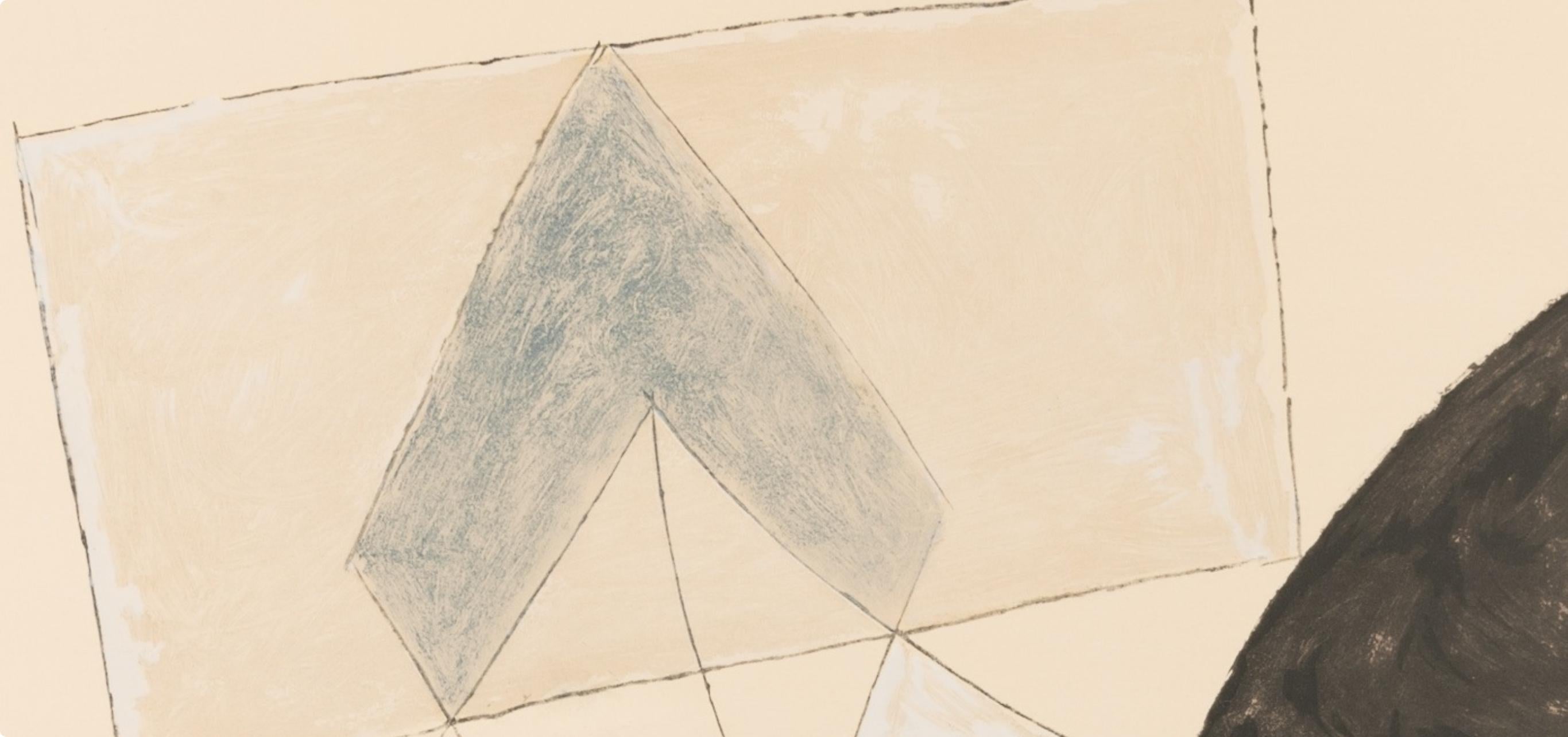 Picasso, Composition, Faunes et Flore d'Antibes (après) - Blanc Still-Life Print par Pablo Picasso