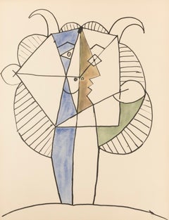 Picasso, Composizione, Faunes et Flore d'Antibes (dopo)