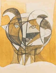 Picasso, Composition, Faunes et Flore d'Antibes (after)