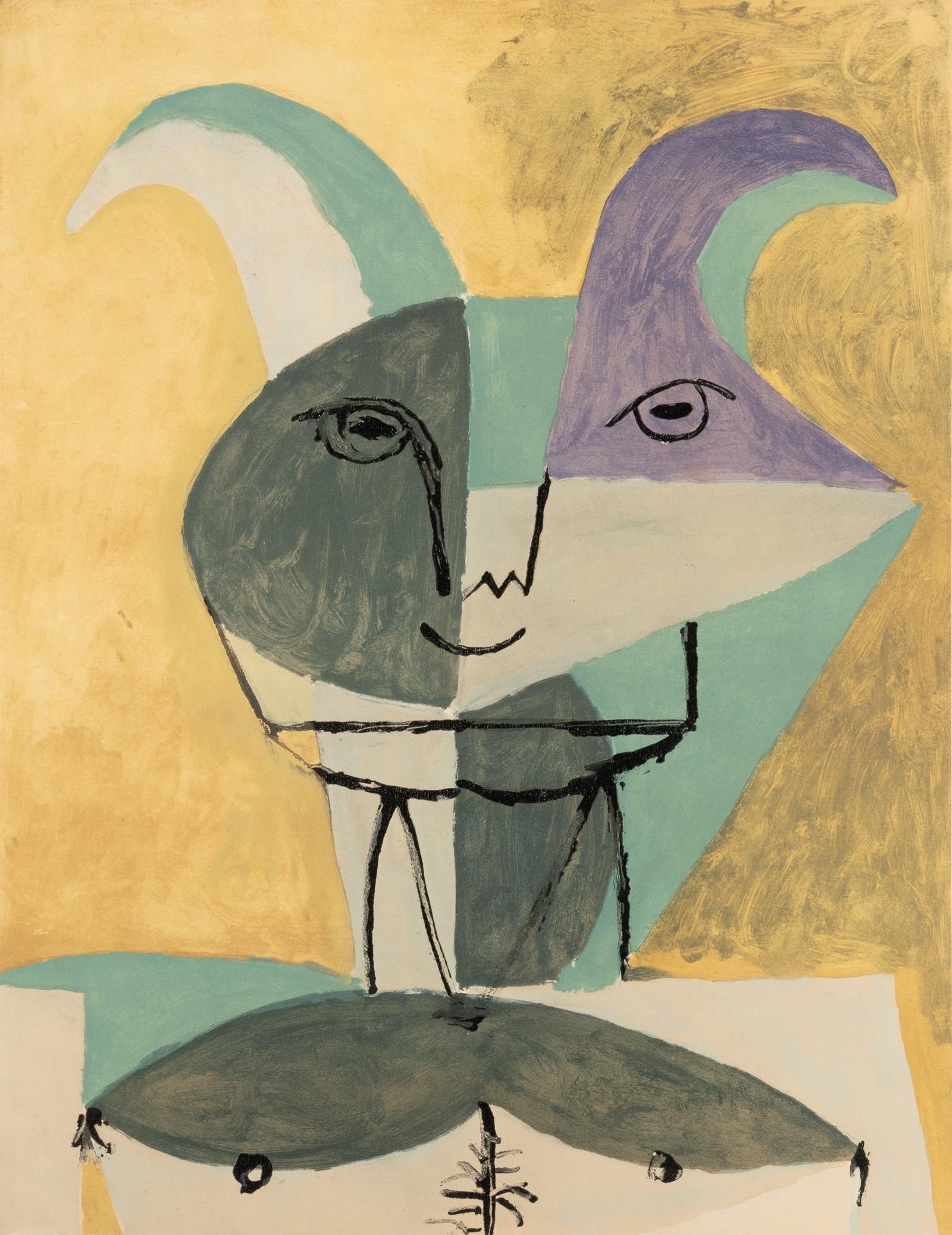 Picasso, Composition, Faunes et Flore d'Antibes (nach)