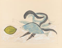 Picasso, Composizione, Faunes et Flore d'Antibes (dopo)