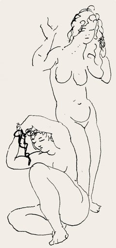 Picasso, Composición (Hodorisch B2), Le manuscrit trouvé dans un chapeau (después)