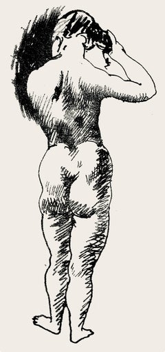 Picasso, Composición (Hodorisch B2), Le manuscrit trouvé dans un chapeau (después)