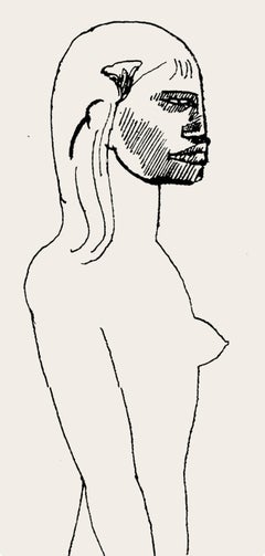 Picasso, Composition (Hodorisch B2), Le manuscrit trouvé dans un chapeau (after)