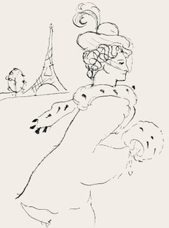 Picasso, Composition (Hodorisch B2), Le manuscrit trouvé dans un chapeau (after)