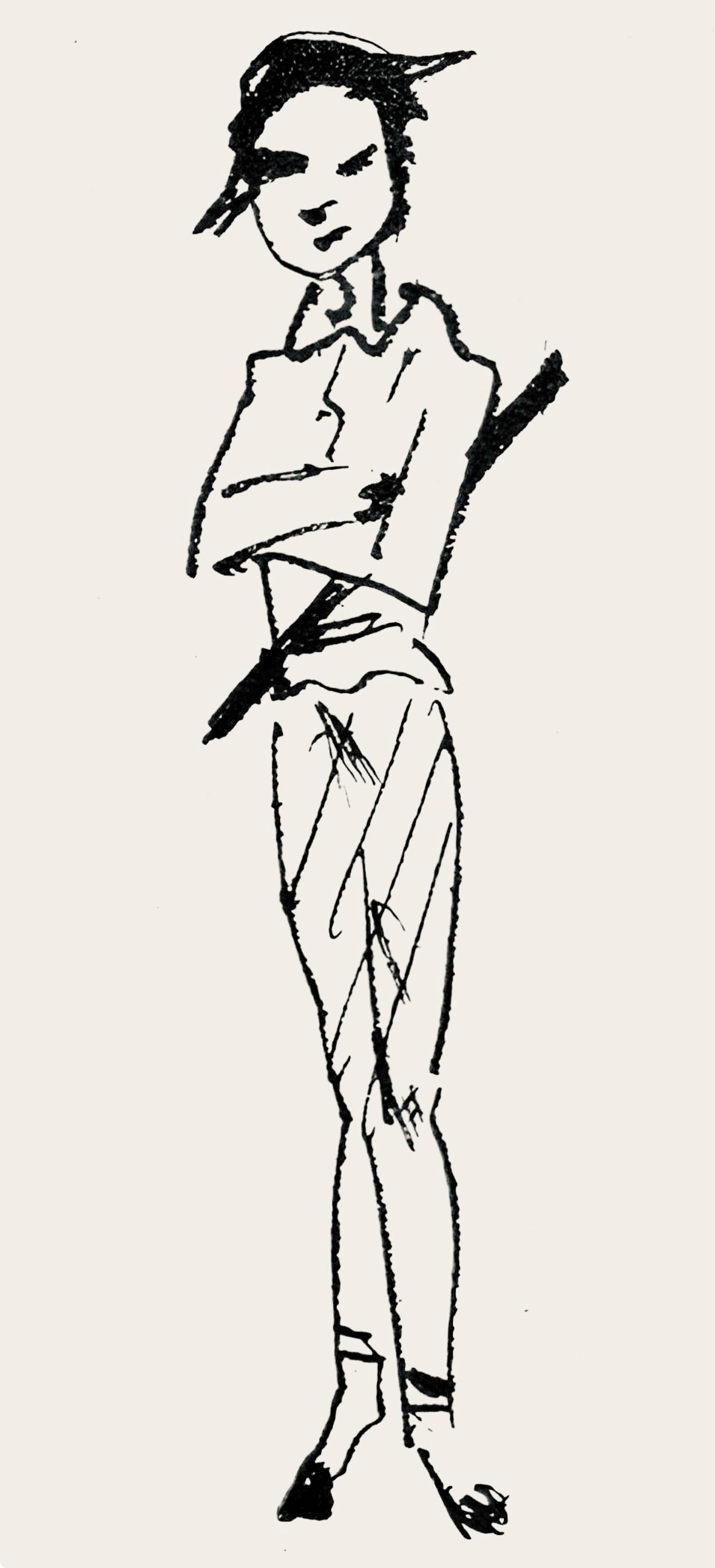 Landscape Print Pablo Picasso - Picasso, Composition (Hodorisch B2), Le manuscrit trouvé dans un chapeau (d'après)