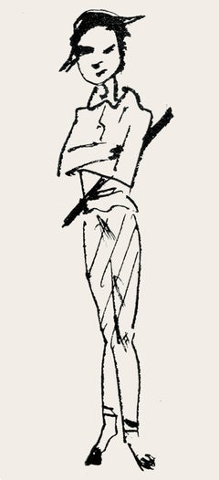 Picasso, Composition (Hodorisch B2), Le manuscrit trouvé dans un chapeau (d'après)