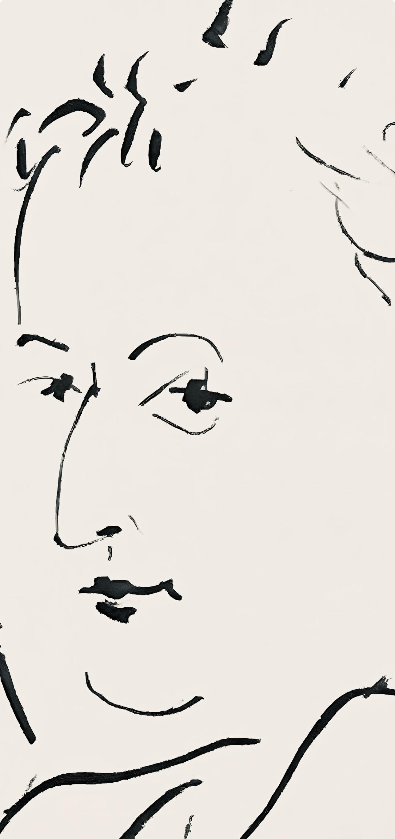 Picasso, Composition (Horodisch B19), Mystification (après) - Print de Pablo Picasso