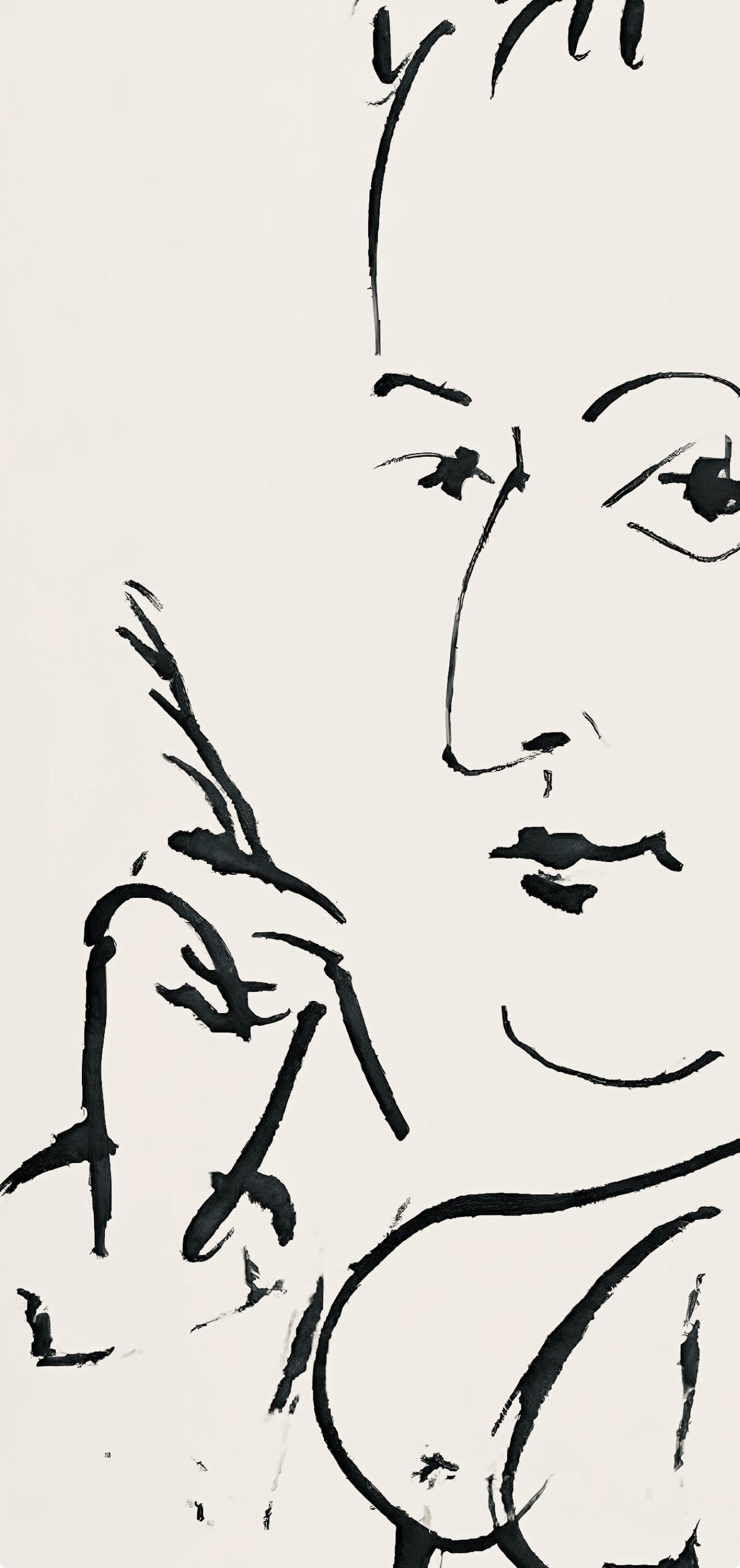 Picasso, Composition (Horodisch B19), Mystification (après) - Moderne Print par Pablo Picasso