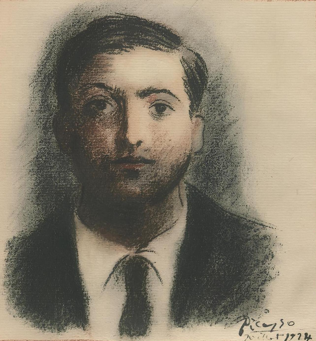 Picasso, Komposition (Horodisch C16), Sources du vent 1915-1929 (nach) – Print von Pablo Picasso