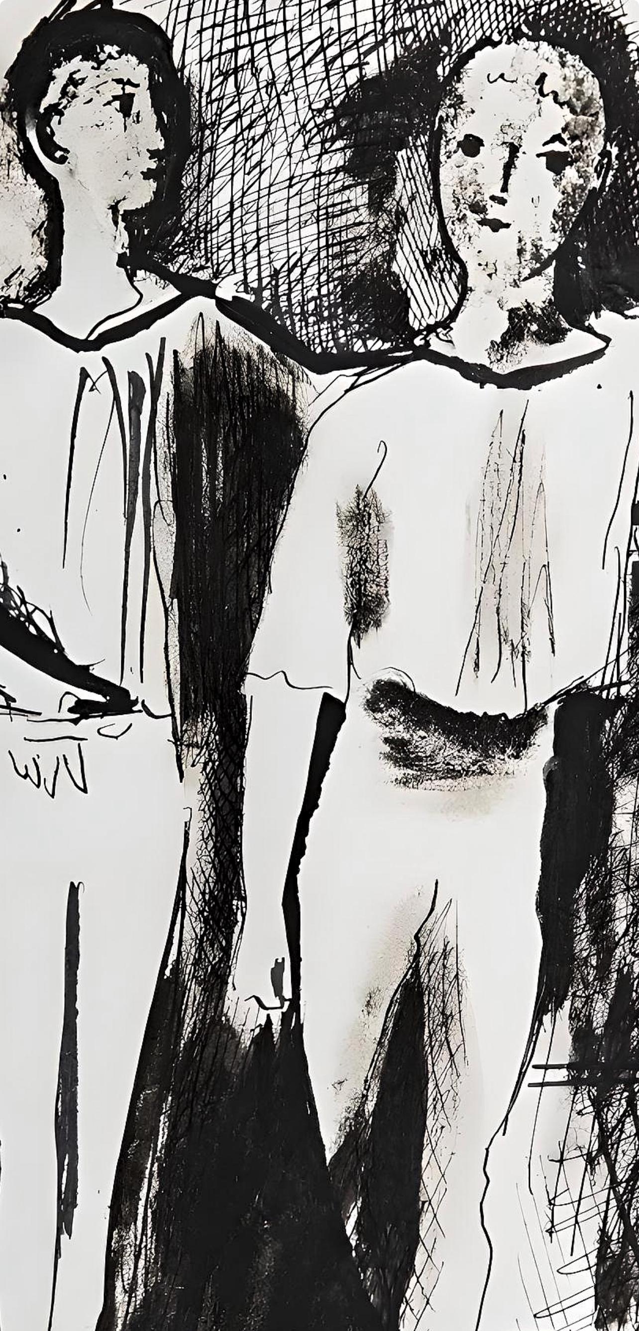 Picasso, Composition (Horodisch D10), Serge Lifar, Destin d'un danseur (after) - Print by Pablo Picasso