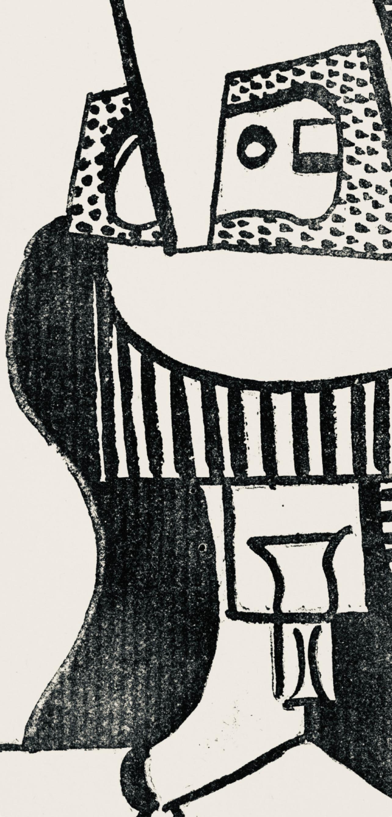 Woodcut engraving on Vergé Bouffant paper. Unsigned and unnumbered, as issued. Good condition. Notes: From the volume, Feu de Joie, 1920. Published and printed by Au Sans Pareil, éditeur, Paris, 1920. Excerpted from the volume (translated from