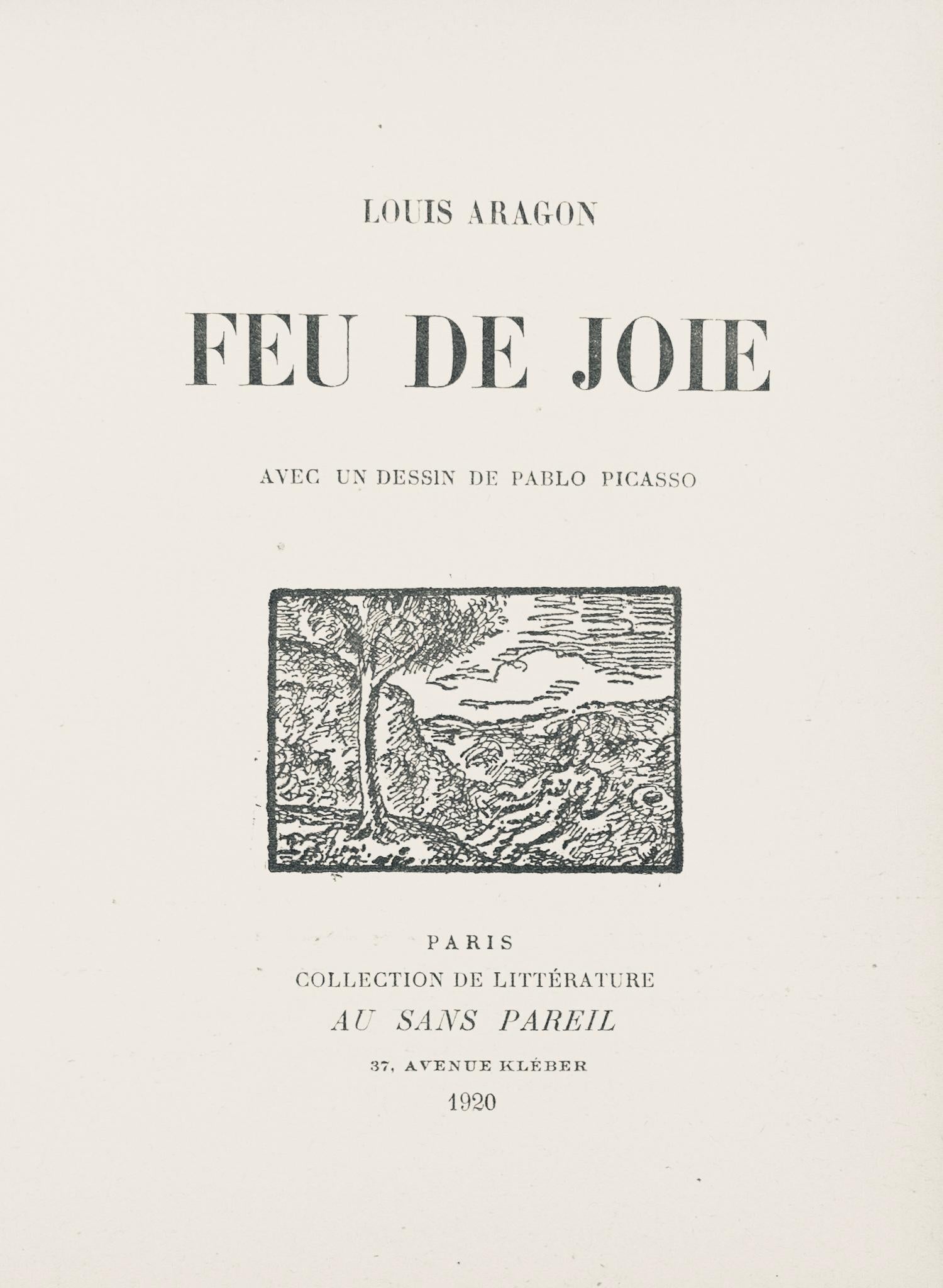 Picasso, Composition (Horodisch: N° D5; Orozco N° 17), Feu de Joie (after) For Sale 1