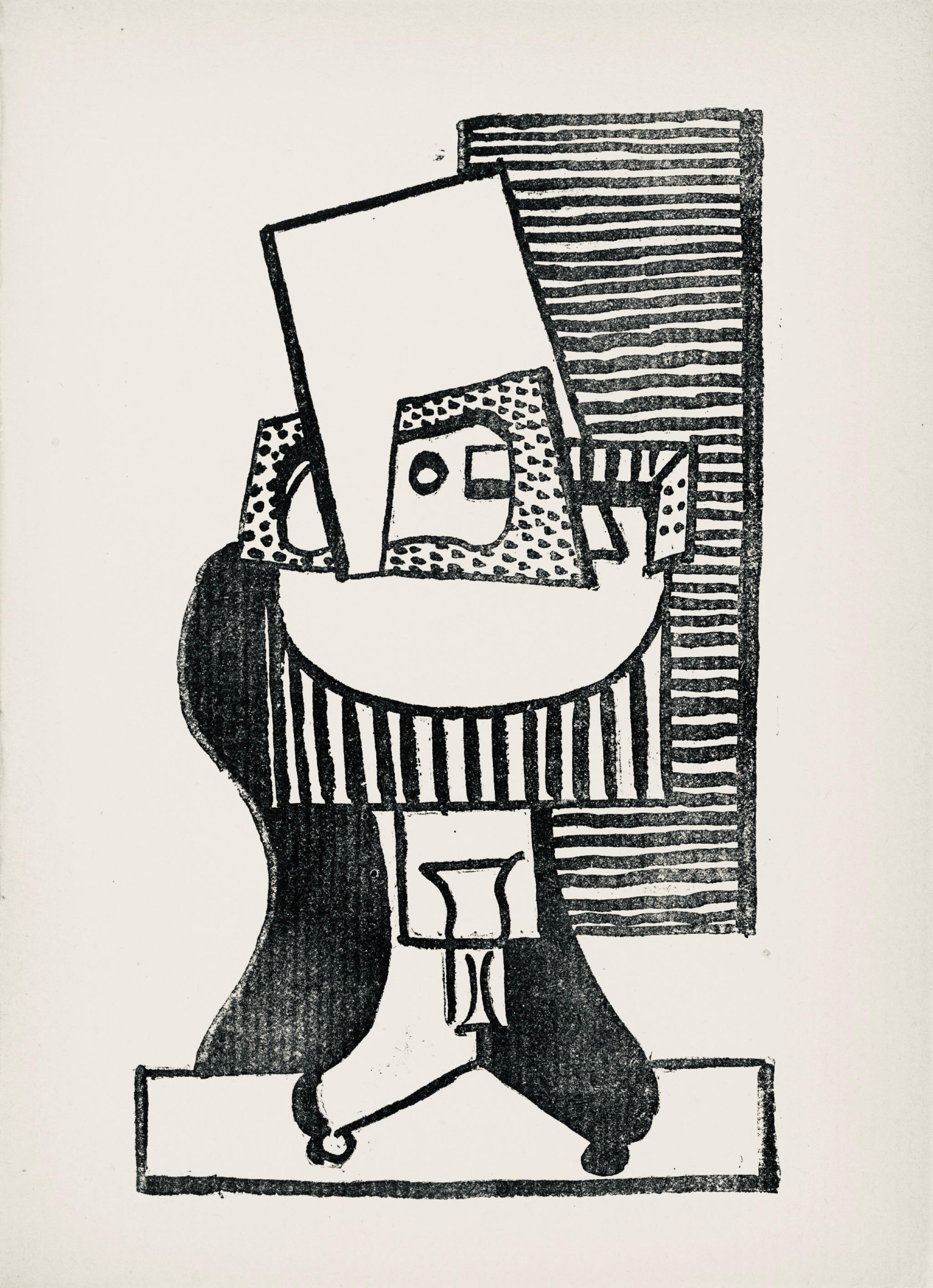 Picasso, Composition (Horodisch : N° D5 ; Orozco N° 17), Feu de Joie (d'après)