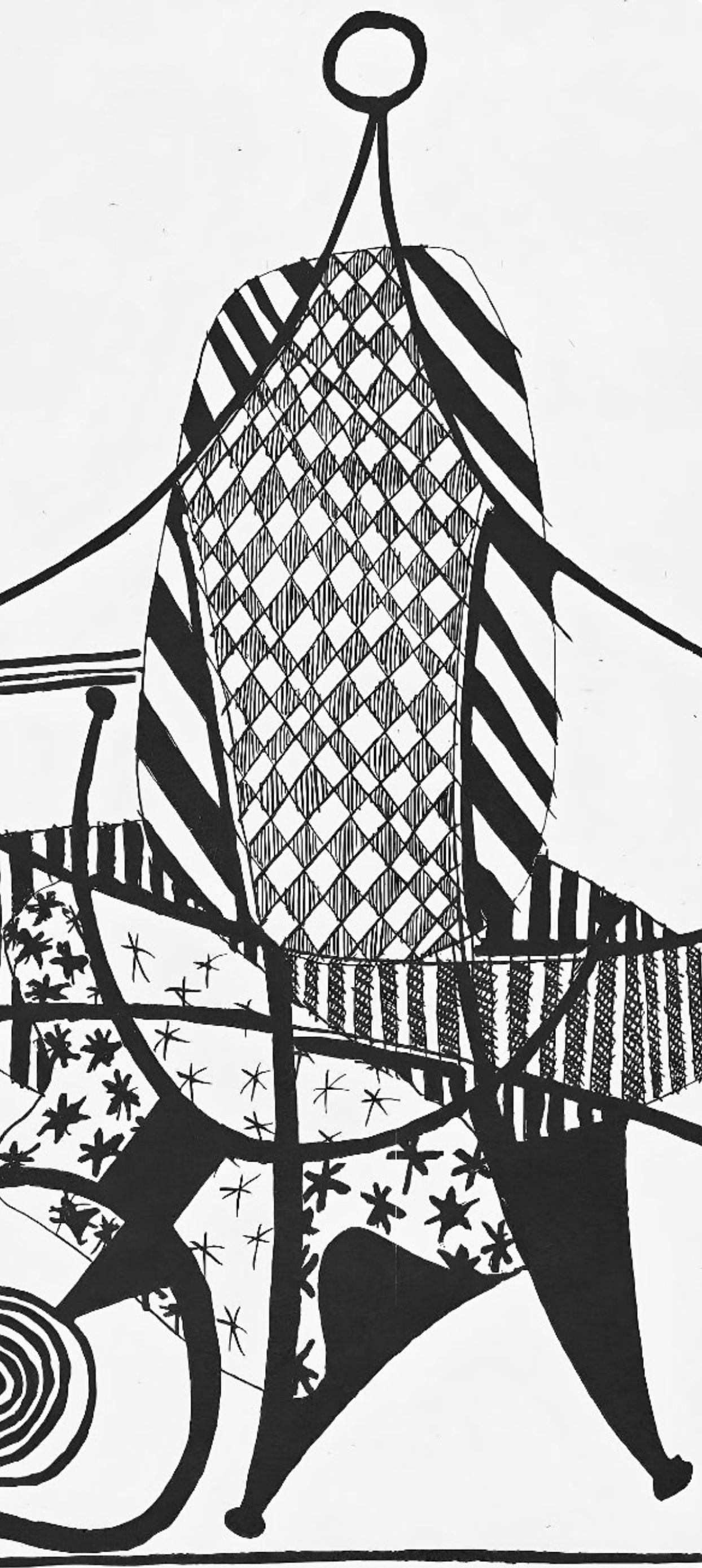 Picasso, Composición (J/Vollard 193; Monod 10485), Hélène chez Archimède (después de) - Print de Pablo Picasso