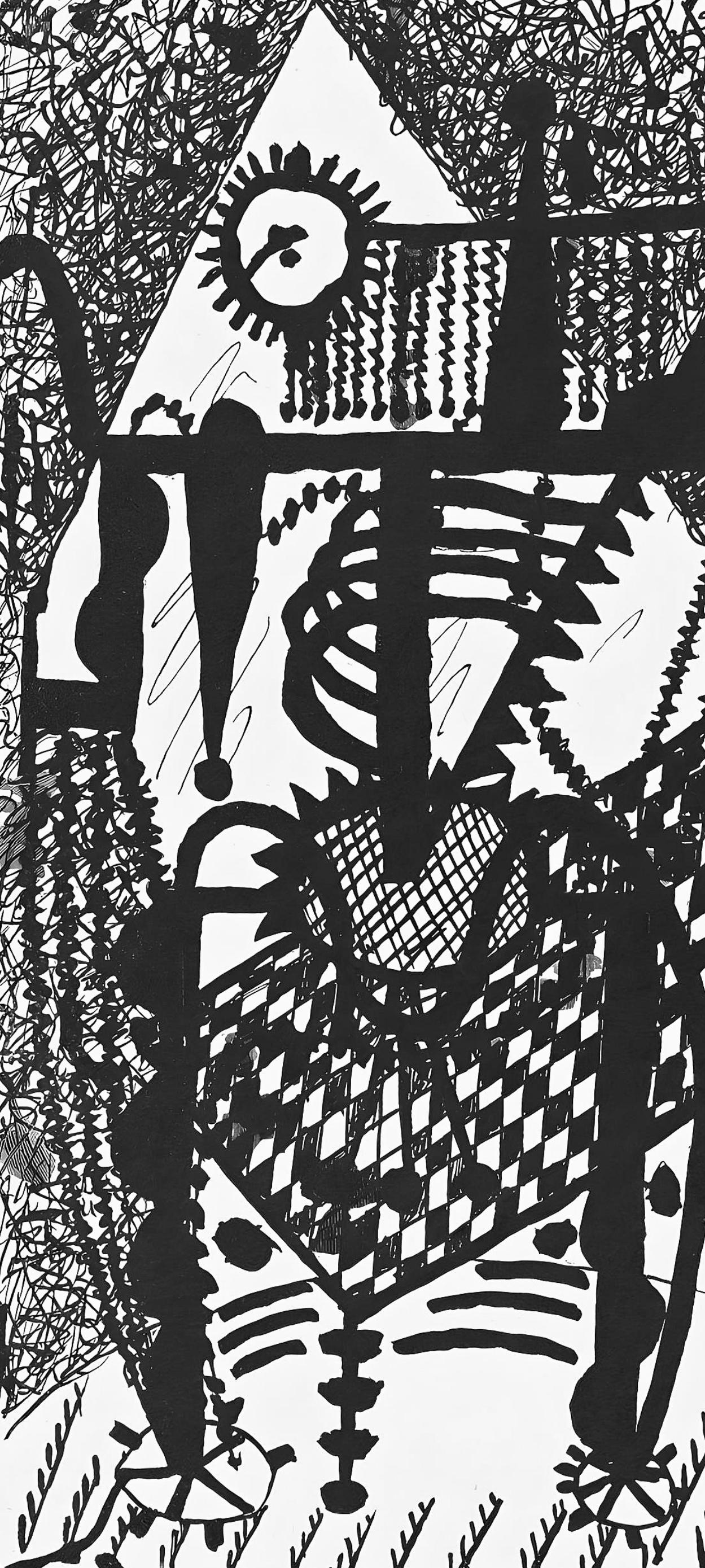 Picasso, Composición (J/Vollard 193; Monod 10485), Hélène chez Archimède (después de) - Print de Pablo Picasso