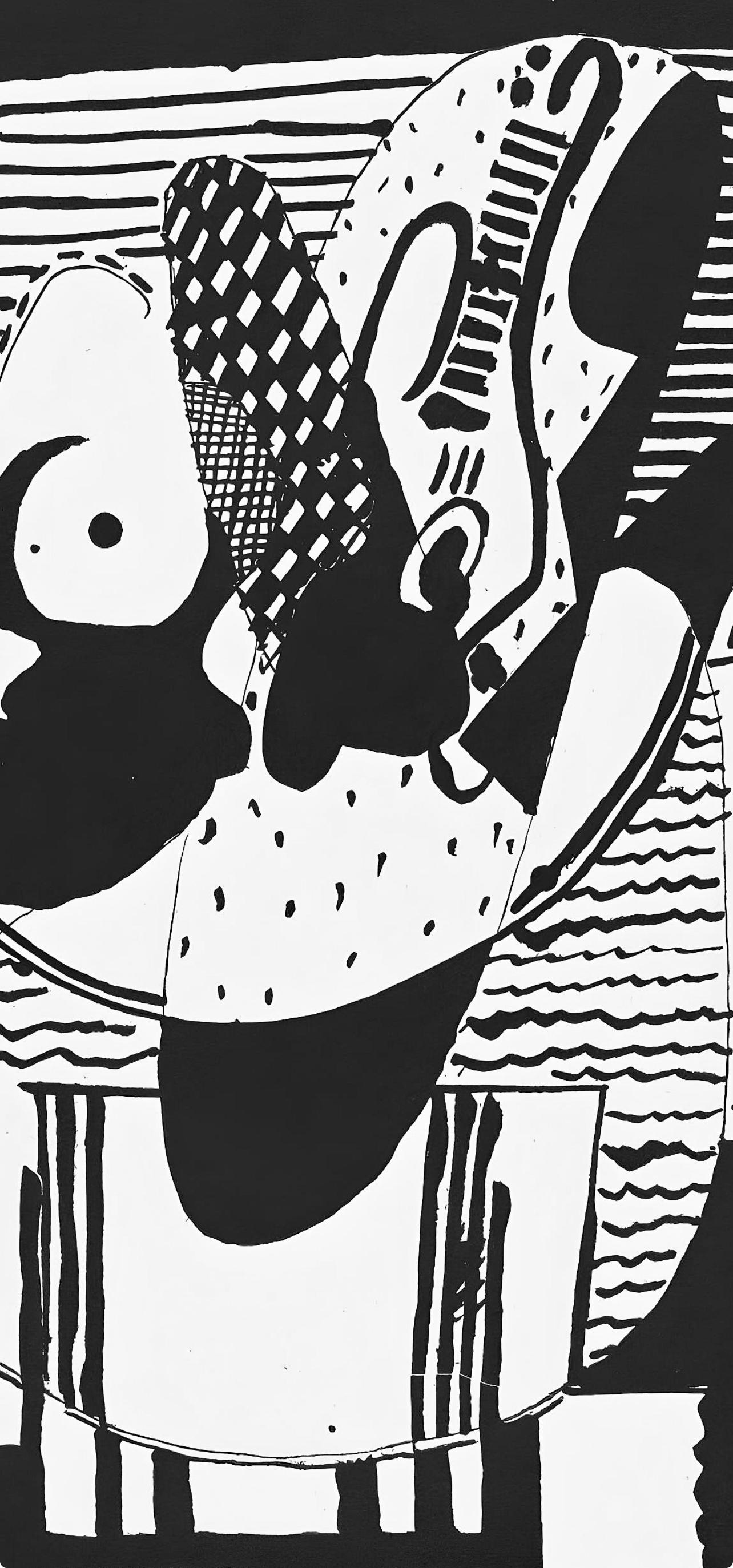 Picasso, Composition (J/Vollard 193; Monod 10485), Hélène chez Archimède (after) - Print by Pablo Picasso