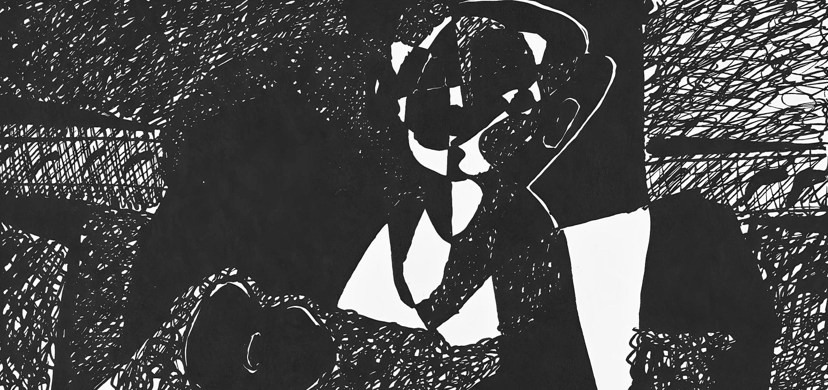 Picasso, Composition (J/Vollard 193; Monod 10485), Hélène chez Archimède (after) - Print by Pablo Picasso