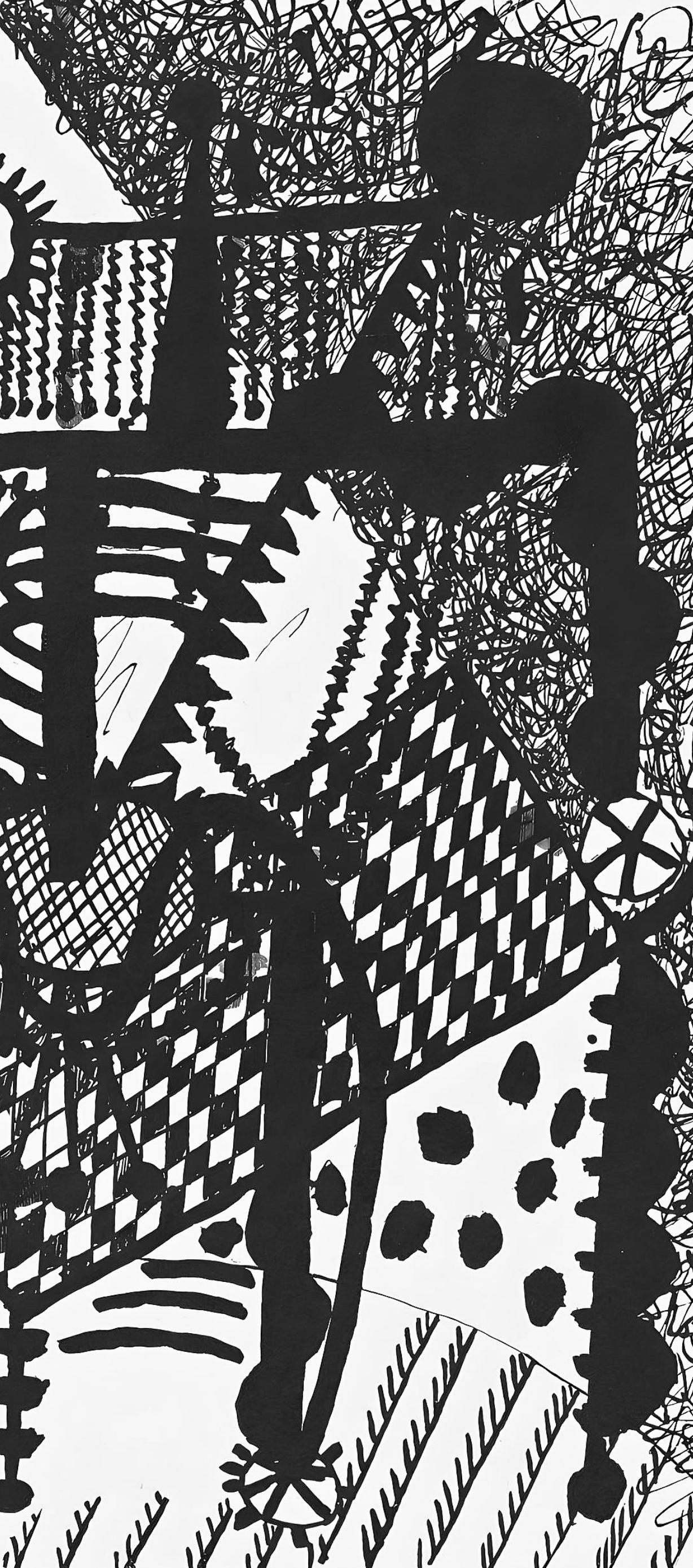 Picasso, Composición (J/Vollard 193; Monod 10485), Hélène chez Archimède (después de) - Print Cubista de Pablo Picasso