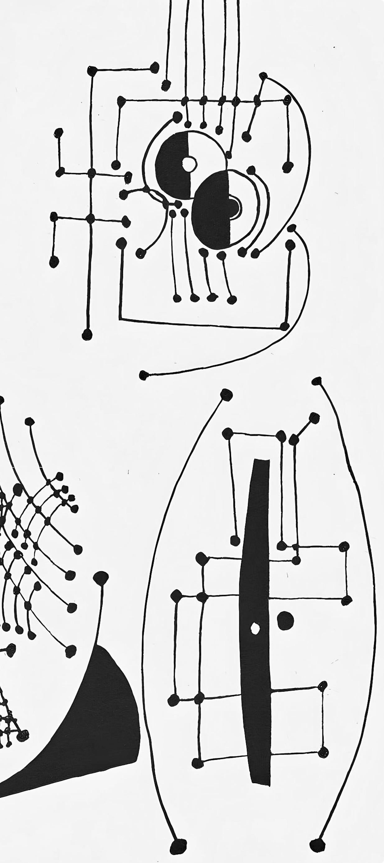 Picasso, Composición (J/Vollard 193; Monod 10485), Hélène chez Archimède (después de) - Still-Life Print Gris de Pablo Picasso