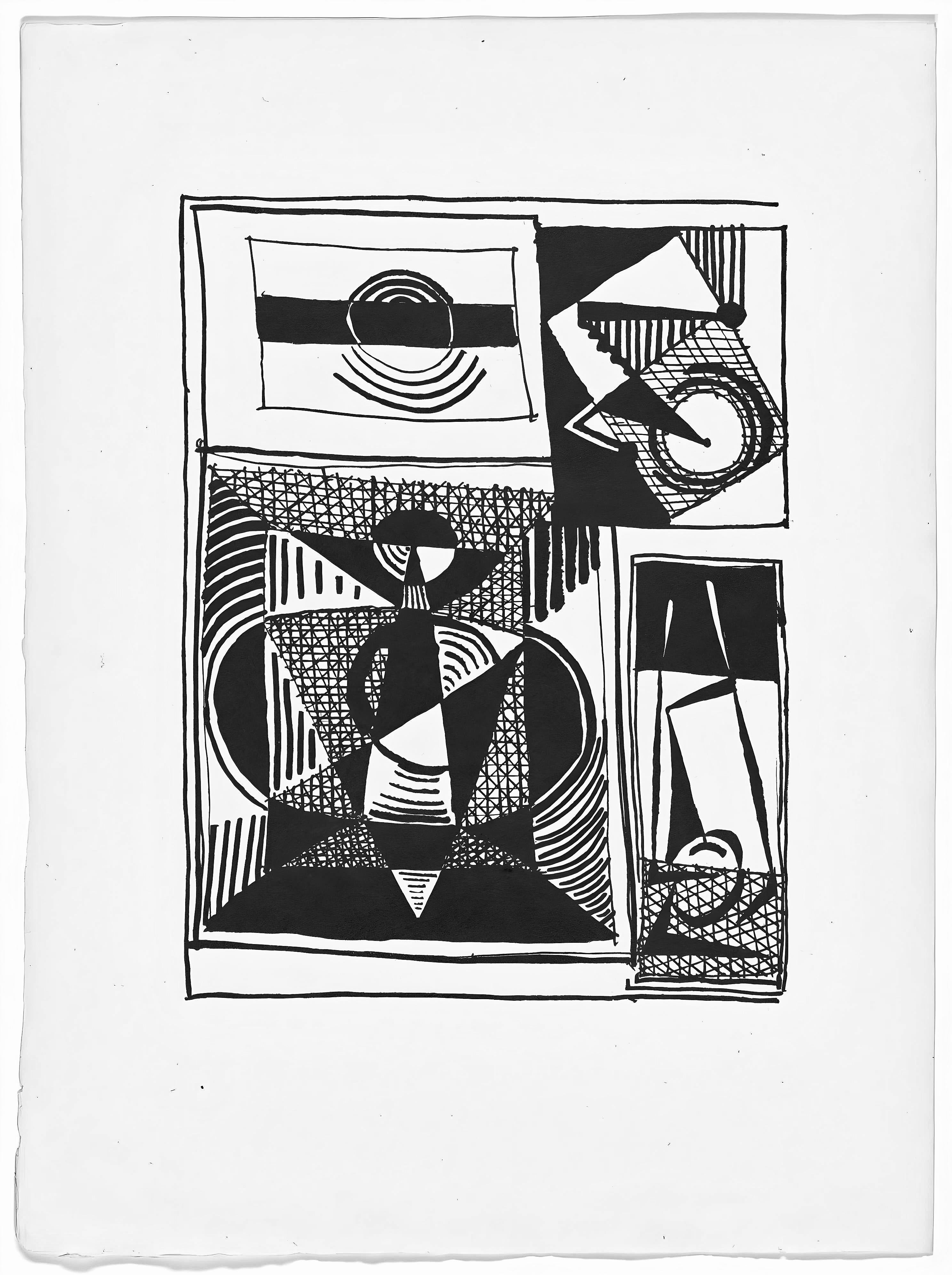 Gravure sur bois sur papier vélin de Montval-Maillol. Format du papier : 17.3 x 12.6 pouces ; taille de l'image : 11.4 x 8.7 pouces. Inscription : Non signé et non numéroté, tel que publié. Catalogue raisonné des références : Johnson, Una E.