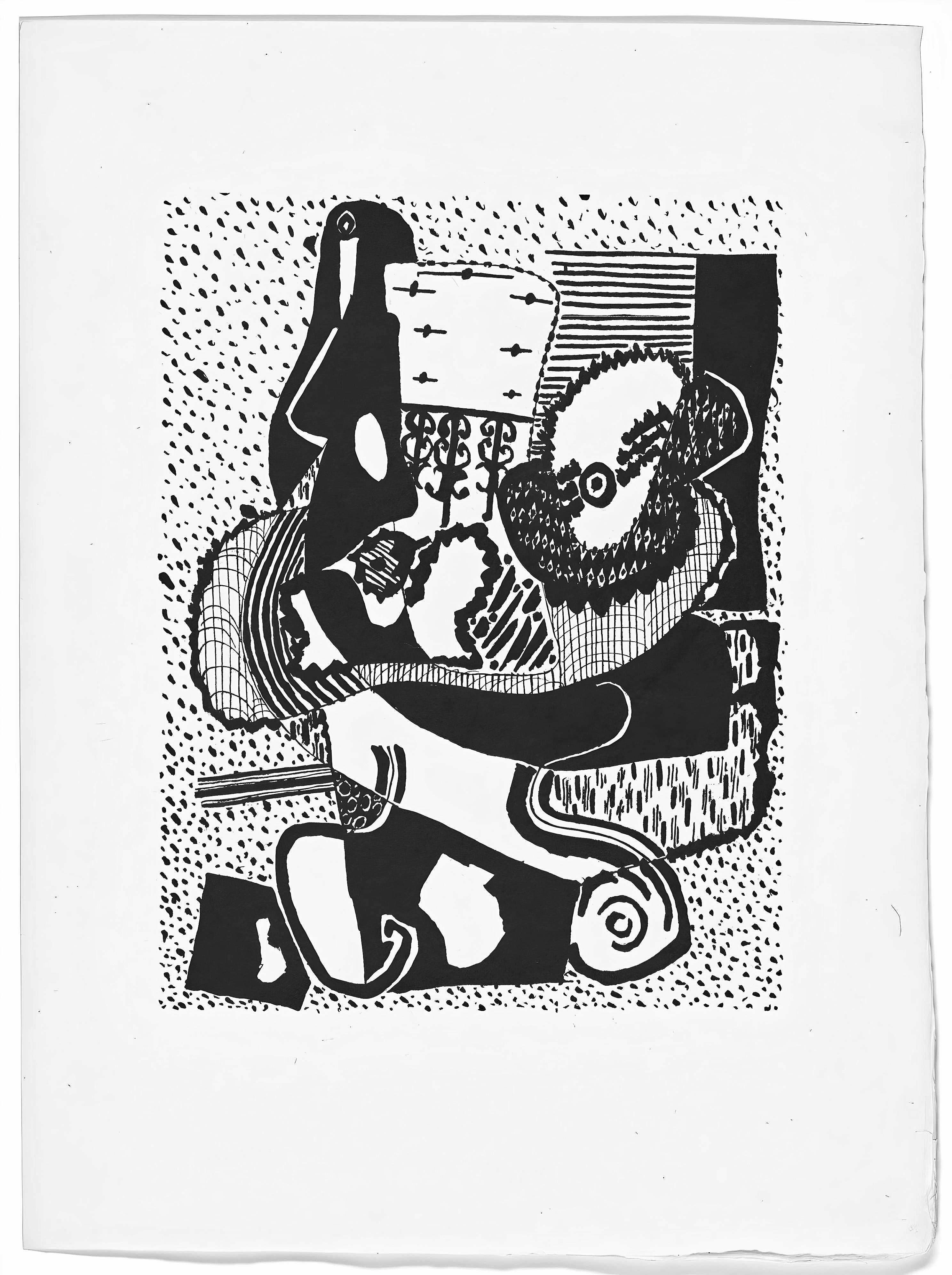Woodcut on vélin de Montval-Maillol paper. Paper Size: 17.3 x 12.6 inches; image size: 11.4 x 8.7 inches. Inscription: Unsigned and unnumbered, as issued. Catalogue raisonné references: Johnson, Una E. Ambroise Vollard, Éditeur: Prints, Books,