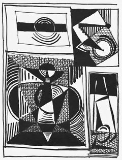 Picasso, Composición (J/Vollard 193; Monod 10485), Hélène chez Archimède (después de)