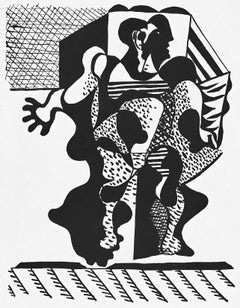 Picasso, Composition (J/Vollard 193; Monod 10485), Hélène chez Archimède (after)